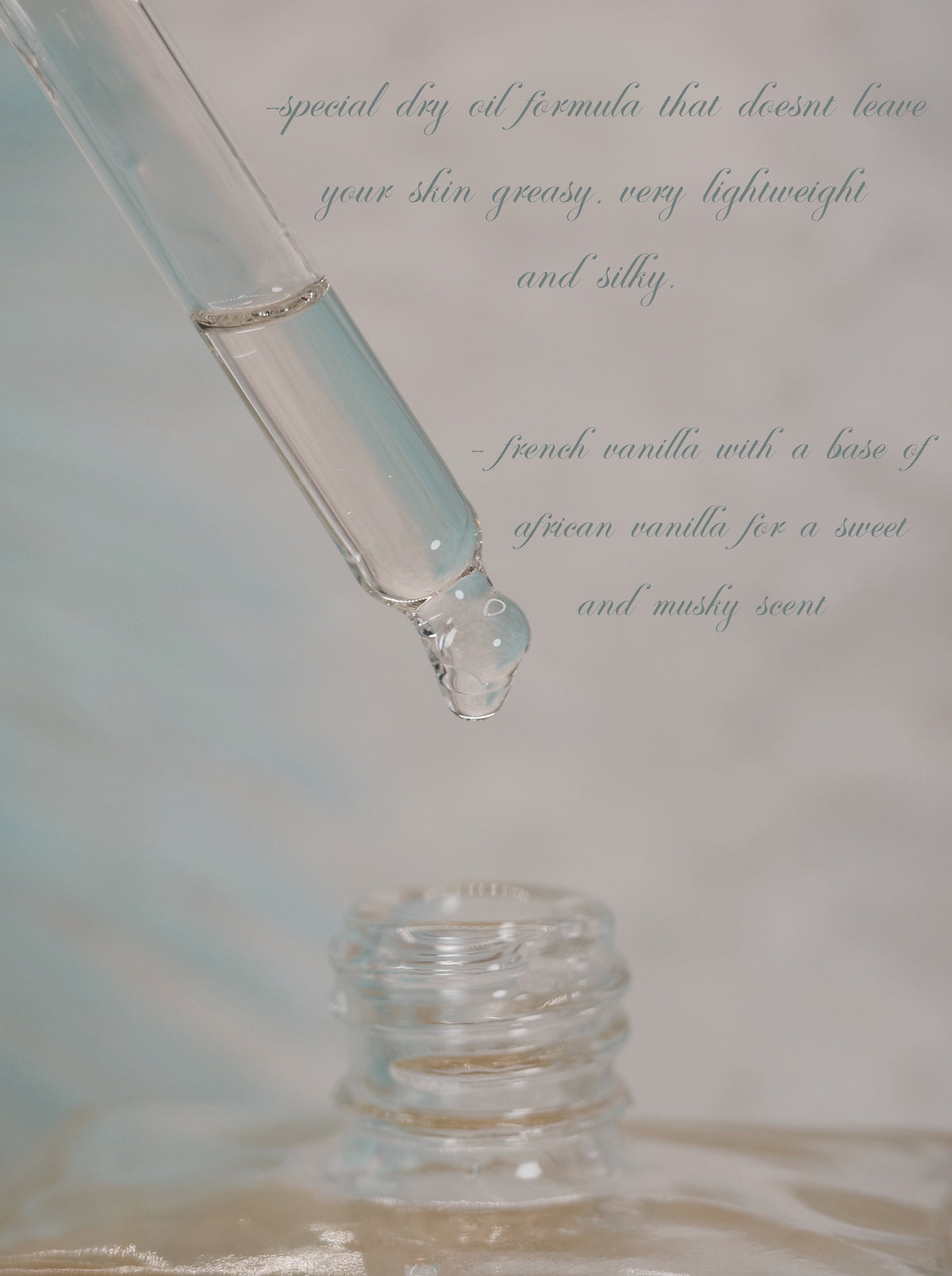 Vanilla lace dry body oil
