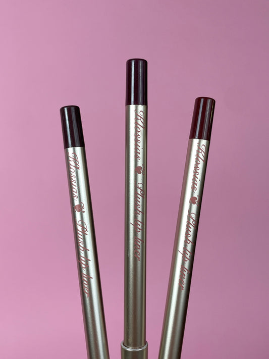 Plush lip liners