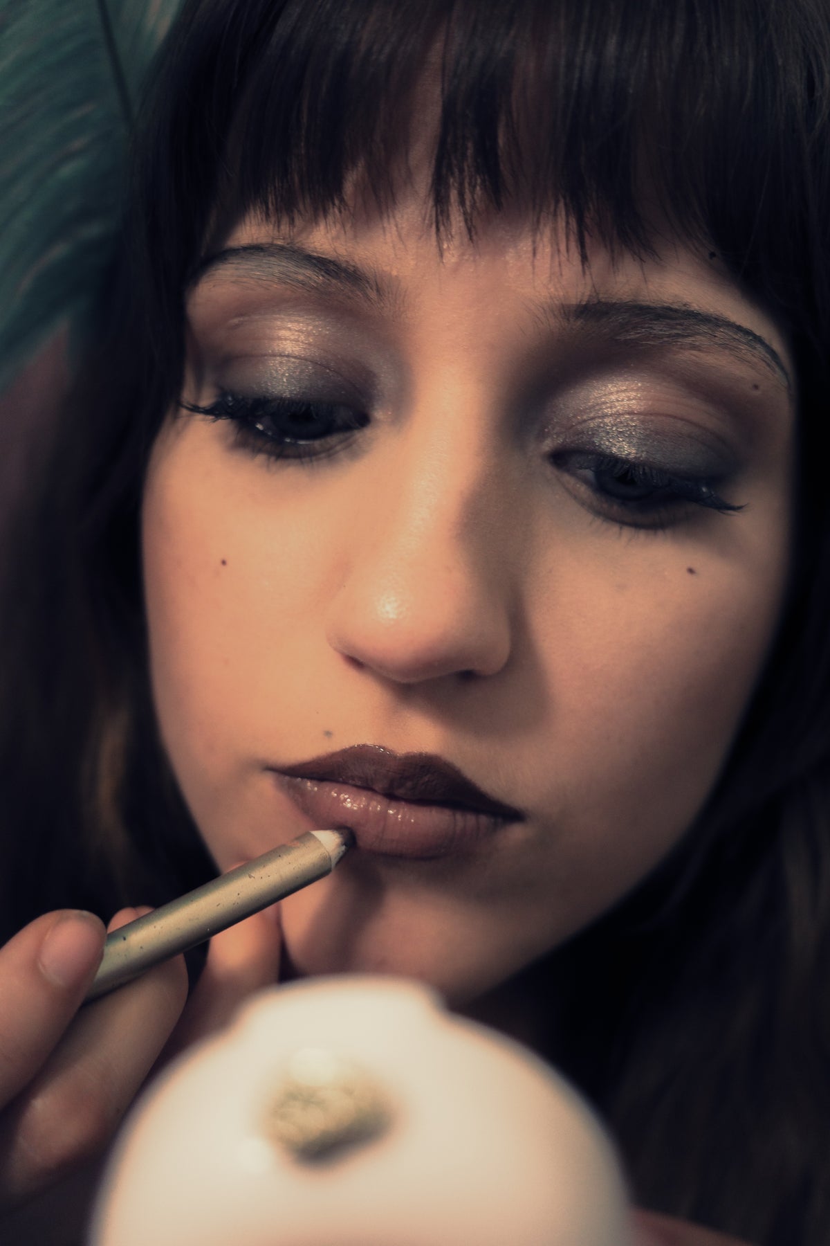 Plush lip liners