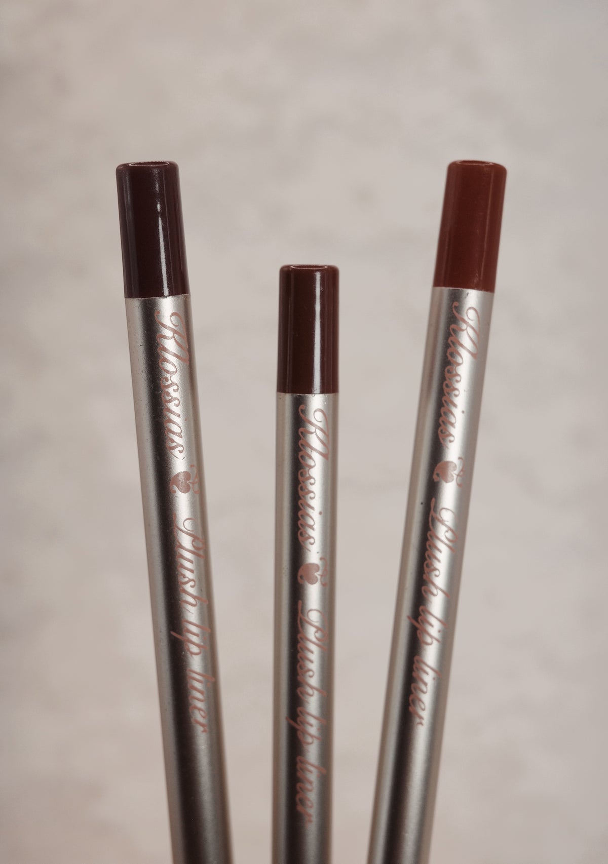Plush lip liners