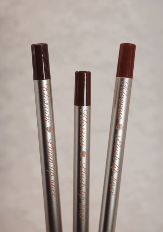 Plush lip liners