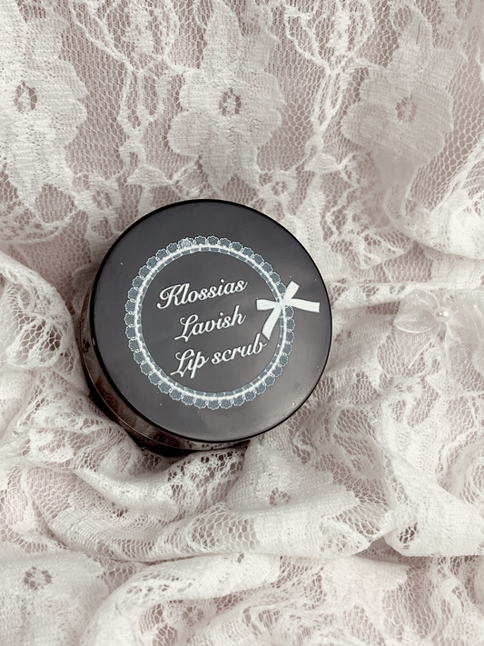 Lavish lip scrub