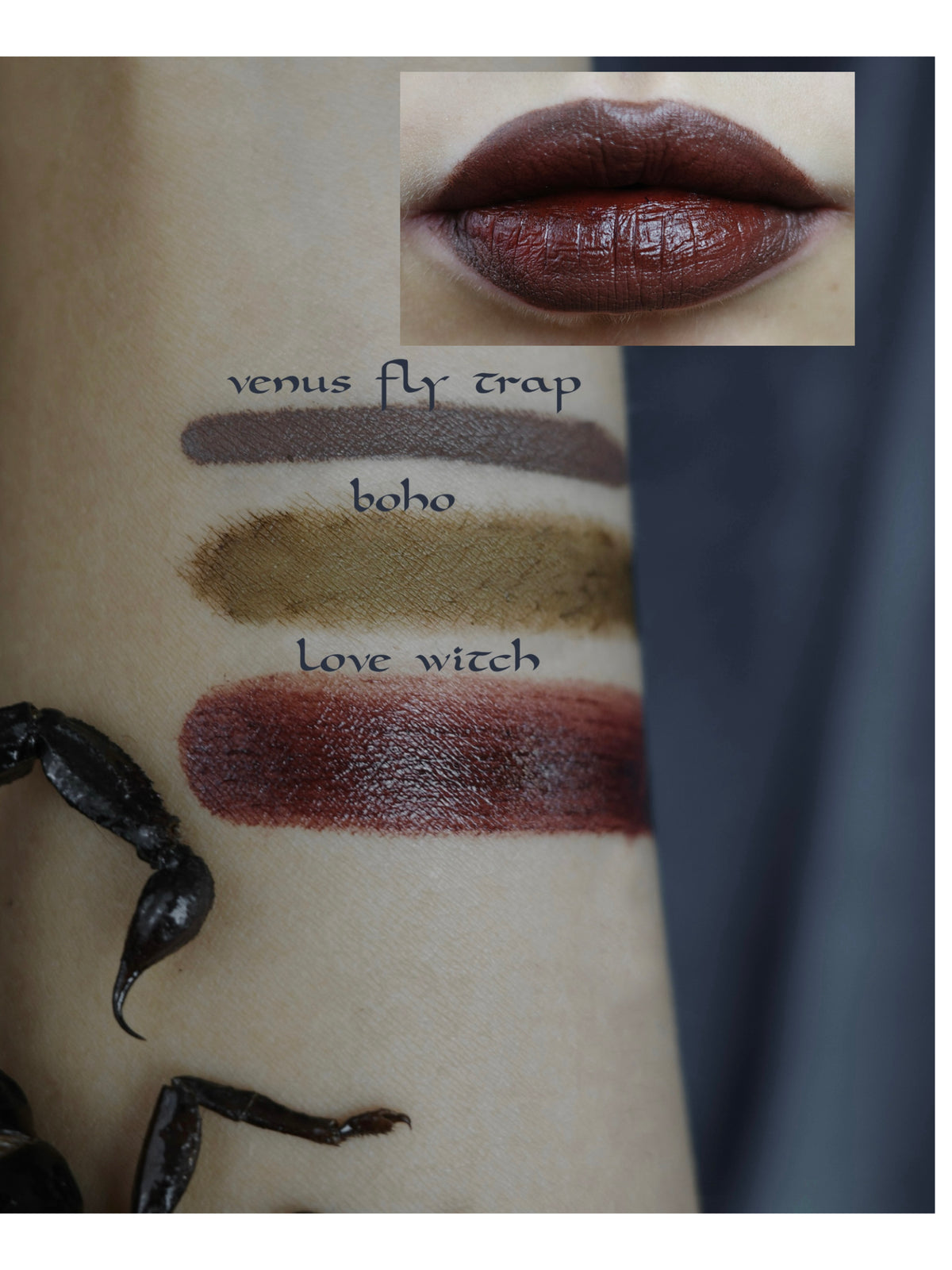 Scorpion lips trio